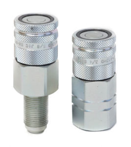 connect under pressure flat face hydraulic couplers