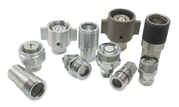 Stucchi Hydraulic Quick Couplers and Coupling Solutions 5 Threaded Poppet Couplers