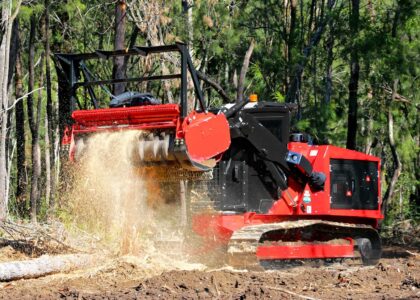 high flow hydraulic couplers for mulching