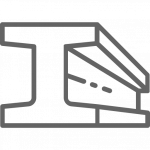 5743676 beam construction line metal metallurgy icon