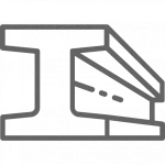 5743676 beam construction line metal metallurgy icon