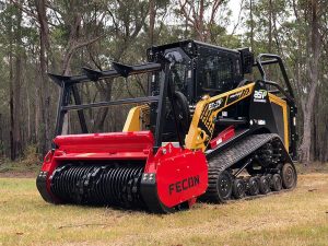 high flow hydraulic couplers for mulching