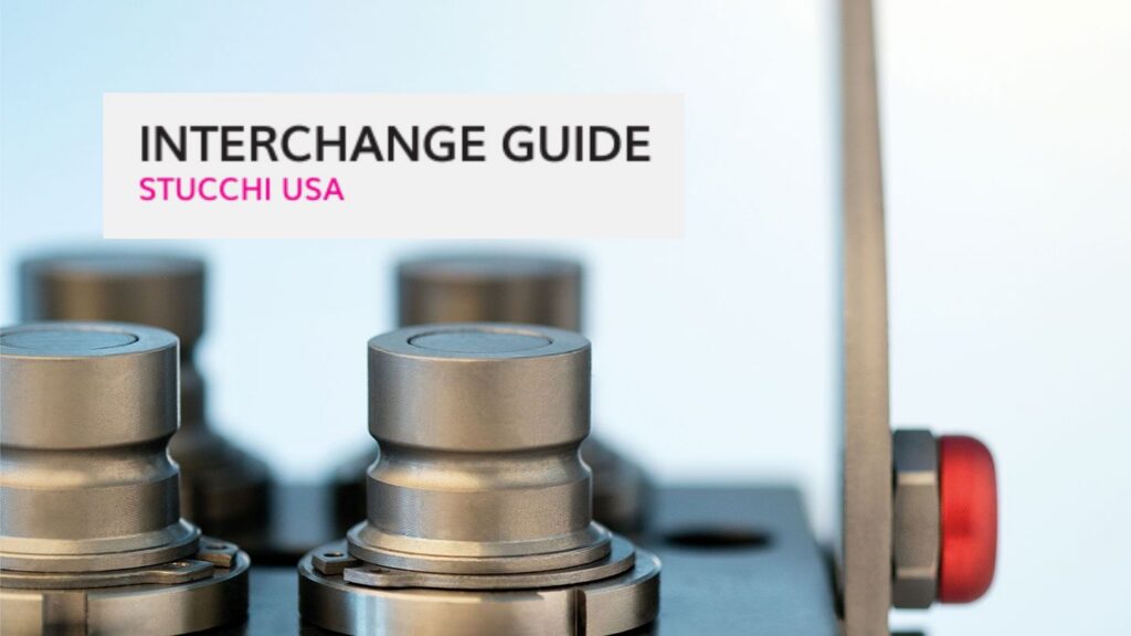 Stucchi Quick Coupler Interchange Guide