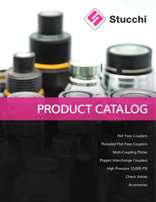 Stucchi USA Hydraulic Quick Coupler Product Catalog cover